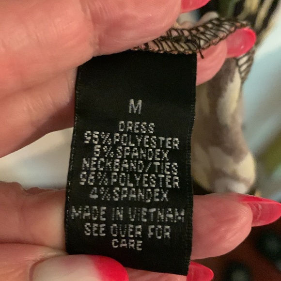 Iz Byer boho style midi med dress - Picture 10 of 12